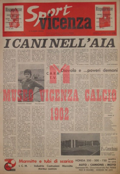 Sport Vicenza 02-10-1977