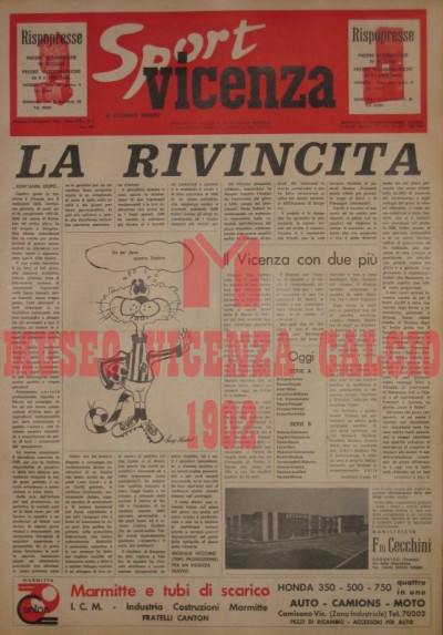 Sport Vicenza 6-11-1977