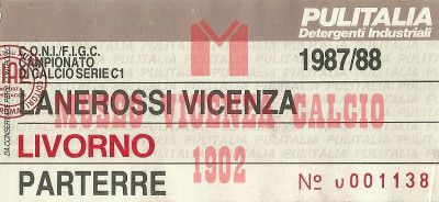 1987-88 Vicenza-Livorno