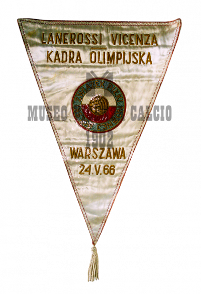 Gagliardetto sel. olimpica Polonia-L.R. Vicenza 1966