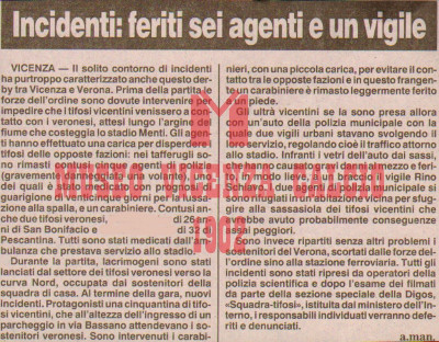 13-11-2000 VICENZA-VERONA