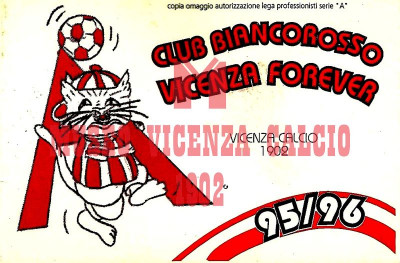 Calendario 1995-96 C.B. VICENZA FOREVER