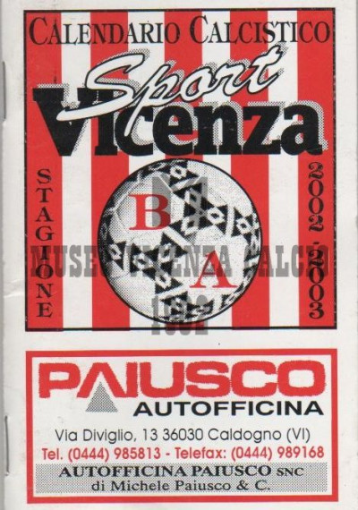 2002-03 Sport Vicenza