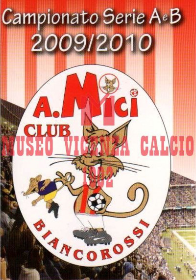 2009-10 calendario club biancorosso a.Mici