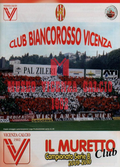 2009-10 calendario club biancorosso Il Muretto
