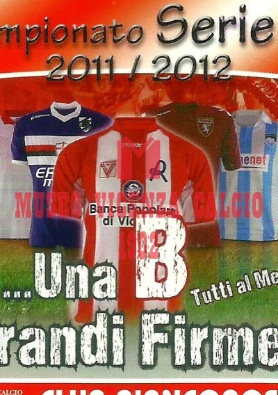 2011-12 calendario CLUB BIANCOROSSO MALEDUGATTI