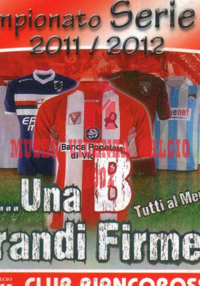 2011-12 calendario CLUB BIANCOROSSO S. CORONA