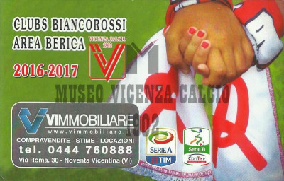 2017-18 calendario CLUB BIANCOROSSO LE TORRI