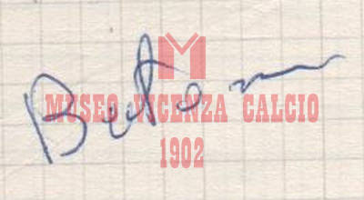 Autografo Alfonso Bertozzi