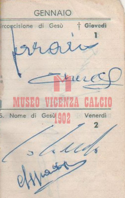 Autografi anni '60