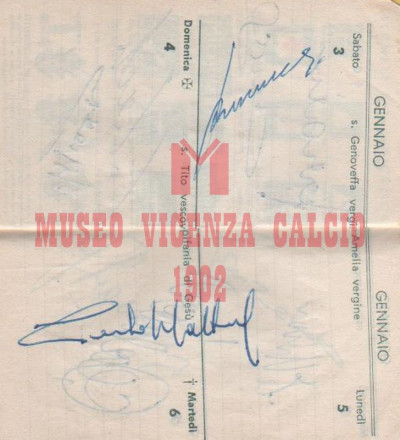 Autografi anni '60