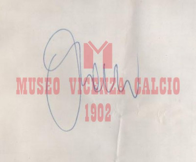 Autografo Ernesto GALLI