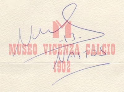 Autografo Evangelos NASTOS