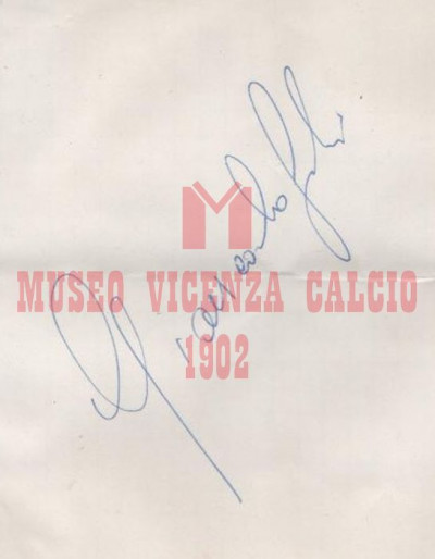 Autografo Giancarlo SALVI