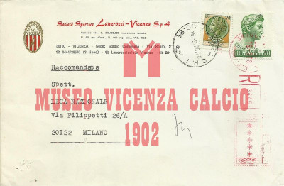 Busta per lettere del 15-9-1978 Lega Nazionale