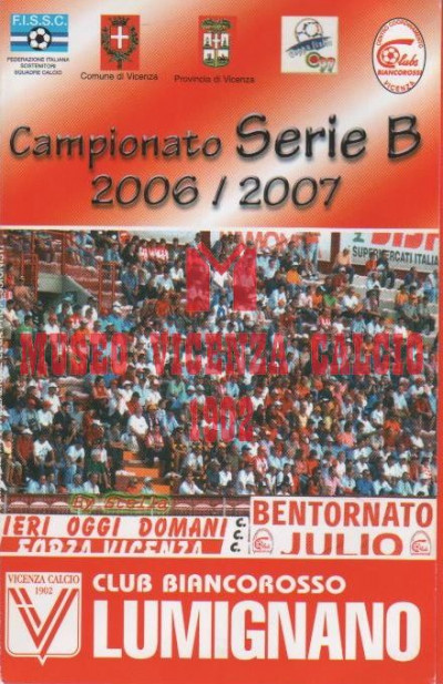 Calendario 2006-07 Club Biancorosso Lumignano