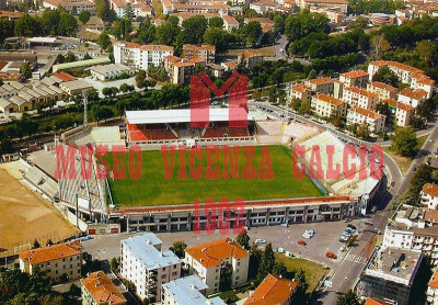 Veduta aerea stadio Romeo Menti