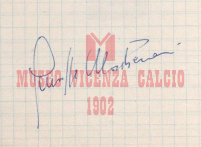 Autografo, Giuseppe MASCHERONI