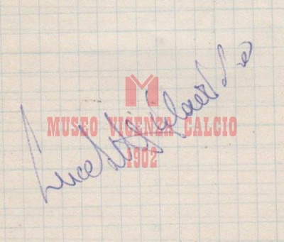 Autografo, Maurizio LUCCHETTI