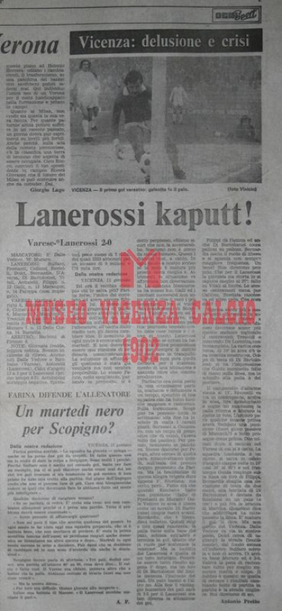 OGNI SPORT 12-01-1976