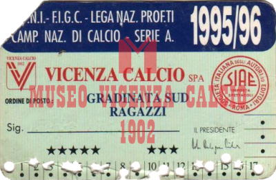 Abbonamento stadio 1995-96