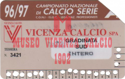 Abbonamento stadio 1996-97