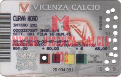 Abbonamento stadio 2003-04