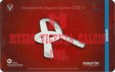 Abbonamento stadio 2013-14