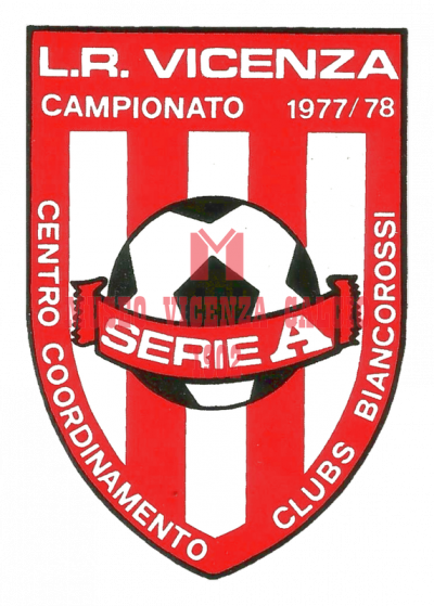 Adesivo L.R- Vicenza campionato 1977-78 CCCB