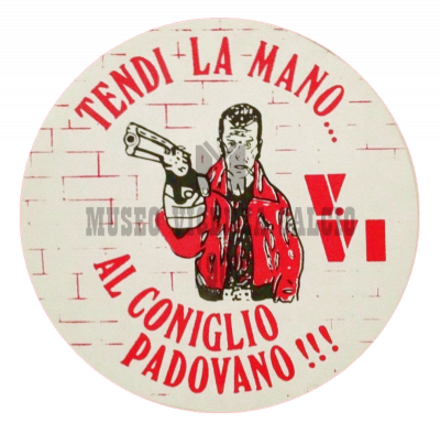 Adesivo, tendi la mano ...al coniglio padovano!!!