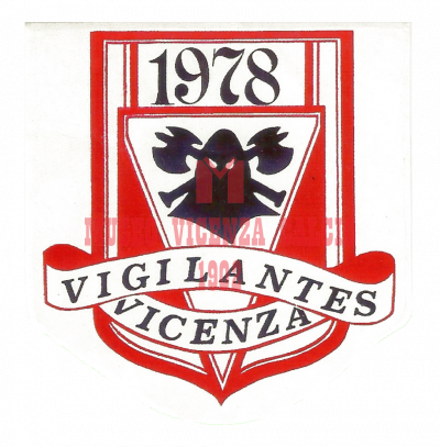 Adesivo Vigilantes Vicenza 1978