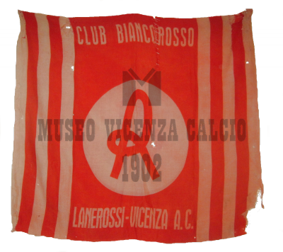 Bandiera Club Biancorosso Lanerossi Vicenza A.C.
