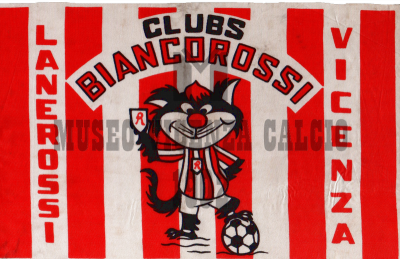 Bandierina Lanerossi Vicenza Clubs Biancorossi