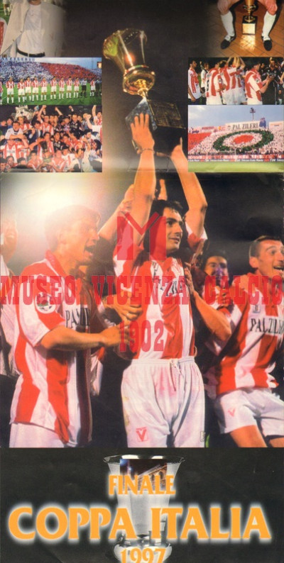 Poster festa dieci anni dalla vittoria della Coppa Italia 