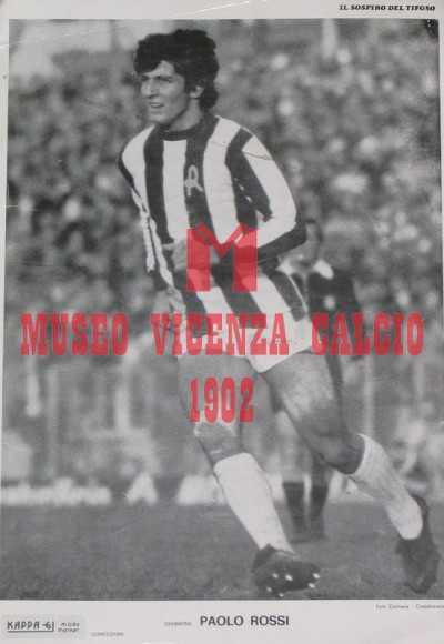 POSTER IL SOSPIRO DEL TIFOSO PAOLO ROSSI