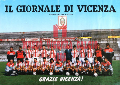 Poster squadra Il Giornale di Vicenza
