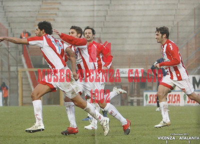 Poster, Vicenza Biancorossa 15-1-2011 VICENZA-ATALANTA