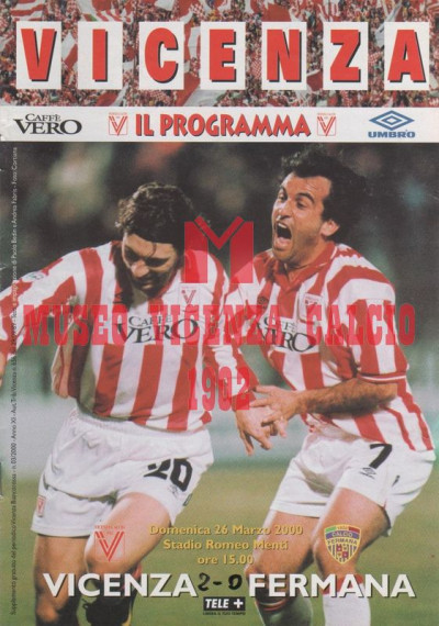 Programma Vicenza-Fermana 26-3-2000