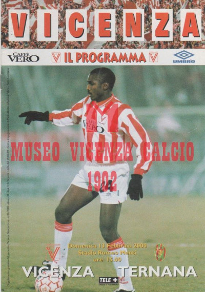 Programma Vicenza-Ternana 13-02-2000