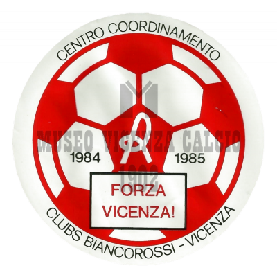 Adesivo Centro Coordinamento Clubs Biancorossi
