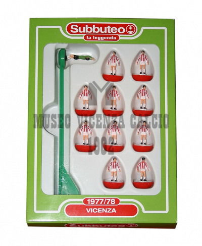 Subbuteo, squadra L.R. Vicenza 1977-78