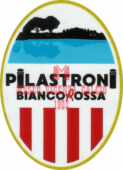 Adesivo Pilastroni biancorossa