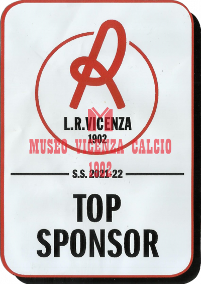 Adesivo top sponsor 2021-22