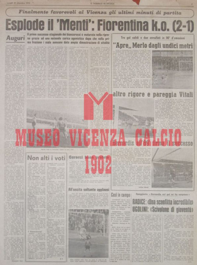 Il Giornale di Vicenza 31-1-1973