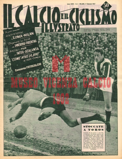 Il Calcio e il Ciclismo Illustrato 17-1-1957