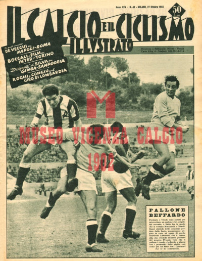 Il Calcio e il Ciclismo Illustrato 27-10-1955
