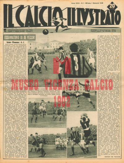 Il Calcio Illustrato 1-1-1948