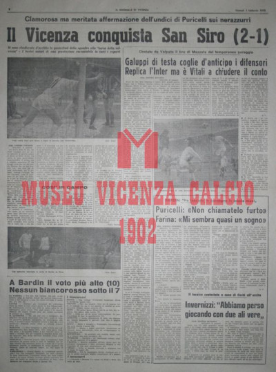 Il Giornale di Vicenza 1-2-1973
