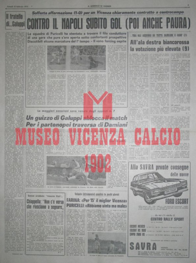 Il Giornale di Vicenza 12-2-1973