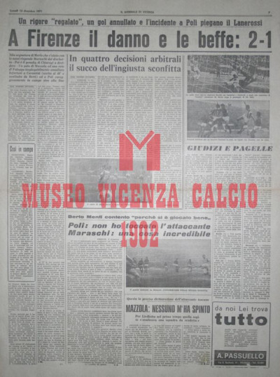Il Giornale di Vicenza 13-12-1971